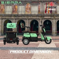 EXOTIC SIERRA !!! Sepeda Listrik Sepeda Motor Electric 3 Roda Baterai
