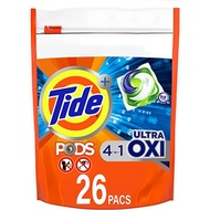 READY STOCK TIDE PODS ULTRA OXI LIQUID DETERGENT PACK 26 COUNT
