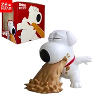 8cm Family Guy Brian vomit Model Action Figure Toys Gift