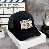 (VIDEO) TRUE RELIGION TRUE RELIGION hat and baseball cap with Khaki fabric mesh in standard form (Re