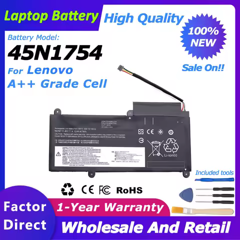 45N1754 New Genuine 45N1754 Battery for Lenovo E450 E450C E460 E460C 3ICP7/38/65 battery 4120mah