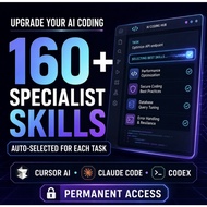 AI Coding Skill Hub 160+ for Cursor AI, Claude Code, Codex & Windsurf | Vibe Coding Workflows | Perm
