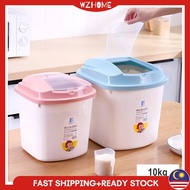 Bekas Beras 10kg Household Rice Storage Container Box Kitchen Storage Simpan Beras Besar