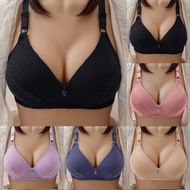 00367 36/80-44/100 Plus Size Jacquard Wireless Bra