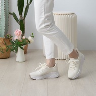 極輕真皮透氣增高小白鞋 厚底休閒鞋