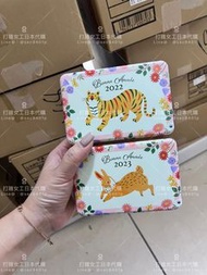 台南日本代購 神戶風月堂 2023 干支兔 兔年限定 奶油薄餅 干支兔鐵盒 |打雜女工日本代購