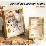 ‘Ready Stock’ 3D Stereo Frame 3D Hollow Specimen Frame/Custom Make Frame with Depth 3CM for 3D Art F