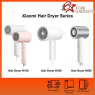 Xiaomi Mi Ionic Hair Dryer H500/ H300/ H100 | Original Malaysia New Set | 1 Year Warranty