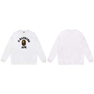 Bape Cross-border Wholesale Supply Of Foreign Trade Tide Brand Blockbuster Bape Head Crew Neck Sweat