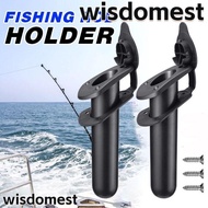 WISDOMEST Fishing Rod Holder Portable Kayak Fishing Pole Flush Mount With Cap Cover