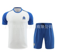 24/25ปารีส Marseille Miami AC Ajax Club เสื้อแข่งฟุตบอลผ้าฝ้ายแขนสั้นบริสุทธิ์