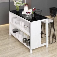 （搬屋急放）雲石面 餐桌 飯枱 中島桌子 多層餐廚（超大容量）厚實