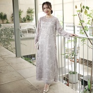 Nomitee's Aurelia Dress | Long Sleeve Maxi Dress