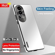 For Oppo Reno 10 Pro Plus Case High end Brand Matte Casing For Oppo Reno 10 Pro Plus Reno10 skin feeling Cover Protective Bumper Shell Bag