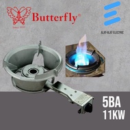 Butterfly 5BA High Pressure Gas Stove (Auto Ignition) HPG Gas Cooker Dapur Gas Tekanan Tinggi