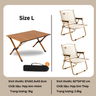 [COMBO] Bàn Ghế Cà Phê Gấp Gọn Nhỏ Gọn Tiện Lợi Dễn Dàng Sử Dụng Lắp Ráp Khi Mang Đi Camping Kết Hợp