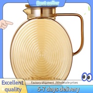 E7G-Glass Pitcher with Lids for Fridge Door, 2.5l/84oz Large Water Jug Lemonade Iced Tea Pitcher wit