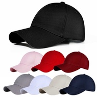 Advertising Cap Fixed logo Printing Baseball Cap Solid Color Peaked Cap Travel Outdoor Volunteer Sun