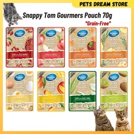 Snappy Tom Gourmers Series Cat Pouch 70g Healthy Cat wet food Series Premium Cat Food Makanan Kucing