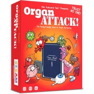 The Awkward Yeti Organ Attack | Funny Family Card Game for Kids Ages 8+ & Parents, Teens & Adults | 