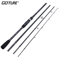 GOTURE Finality Fishing Rod 4 sections Spining Casting 7FT/8FT/9FT