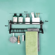 Stainless Rak Kamar Mandi Dinding Rak Sudut Rak Susun 1-3 Lapisan Rak Handuk Rak Serbaguna