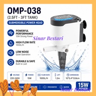 Sobo x Osean Master OMP038 2.5ft Submersible 3 in 1 Water pump With LED Lamp Aquarium Akuarium top f