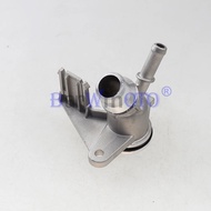 Aluminium Engine Cooling Radiator Coolant Connector Water Outlet Flange Pipe fit for Audi Q5 A4 A6 V