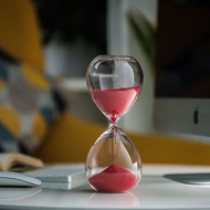 Hourglass timer Glitter glass Hourglass timer,// Minute timer Hourglass timer, flowing sand glass ho