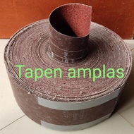 Amplas roll Grit 40 no 40 Kain kaku kasar 50M 50 M 50 meter Norton