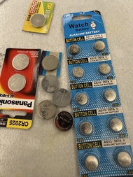 Panasonic CR2025, Sony CR2025, GP CR2032, AG13/357A 電池