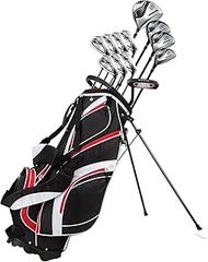 High Class Men's Right Handed Complete Golf Club Set for Tall Men ( Height 6'1" to 6'4"), Includes: 