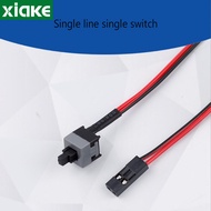 XIAKE-086 Power button chassis desktop computer host switch line restart line POWER key RESET connection jumper single wire single switch