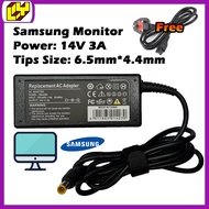 Samsung 14V 3A (42W) Notebook Charger Adaptor LCD Monitor 6.5 x 4.4mm Samsung SyncMaster MONITOR 14V