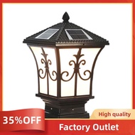 Solar Pillar Light Outdoor Dusk to Dawn Outdoor Solar Lamps Factory Outlet