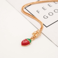 Hyl Jewelry 277N Kalung Titanium Anak Wanita Emas Muda Nama Murah Korea Anti Karat Asli Anti Karat M