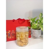 Nga Ku Chips 芽菇饼 Kerepek Nga Ku Ngaku Arrowhead Chip Homemade CNY Biscuits