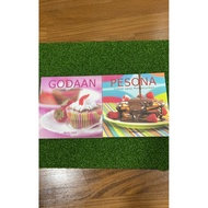 Preloved Used Book/: Cup and Chocolate Cake Recipe Book (Comb Book)