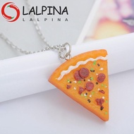 LALPINA Best  Forever Necklace, Alloy Necklace Combination Pizza Pendant, Fashion Friendship Food Je