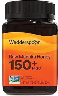 Wedderspoon Raw Premium Manuka Honey, KFactor 16, 17.6 Oz, Unpasteurized, Genuine New Zealand Honey,