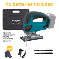 XUMTOM เลื่อยจิ๊กซอว์ไร้สาย เลื่อยจิ๊กซอ จิ๊กซอว์ตัดไม้ 720W เลื่อยฉลุจิ๊กซอว์ จิกซอว์ไฟฟ้า เลื่อย เ