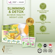 【CNY Sale】AVALON Slimming Healthy Green Tea | Teh Kurus Turunkan Berat Badan Slimming Tea Detox 新加坡燃