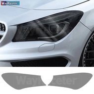 Car Headlight Protective Film Taillight Transparent Smoked Black TPU Sticker For Mercedes Benz C117 