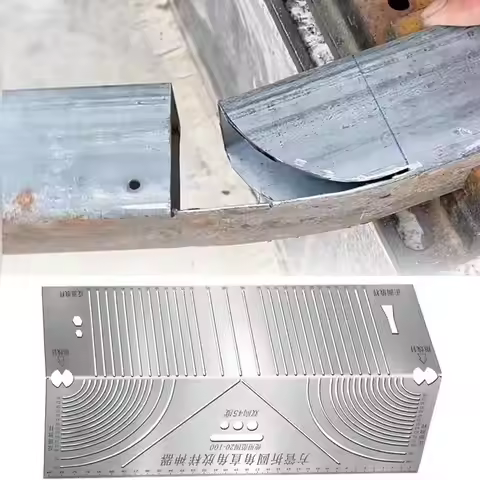 Arc Marking Ruler Stainless Steel Construction Parallel Ruler Multi-Function Parallel Drawing Tool W