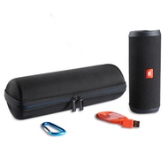 For JBL Charge 3 /Flip 4  Wireless Bluetooth Speaker Hard EVA Carry Case Storage Bag Zipper Pouch Co