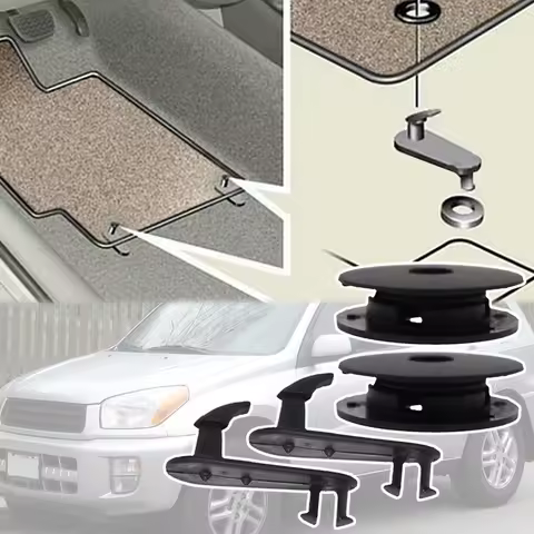 2 Kit For Toyota RAV4 XA20 XA30 2001 - 2010 4Runner N210 N280 Venza AV10 Carpet Floor Mat Clips Reta