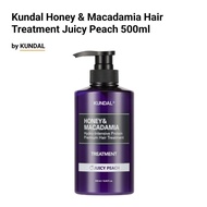 Kundal honey & macadamia hair treatment juicy peach 500ml