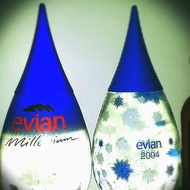 Evian Millennium Teardrop ( Big Bottle)