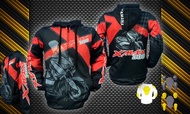 เสื้อฮู้ดการ์ดลายxmax moto gp สำหรับขับขี่มอเตอร์ไซค์ พร้อมการ์ด ป้องกัน 5 จุด