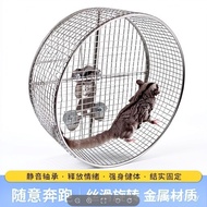 304 Stainless Steel Sugar Glider Running Wheel Squirrel Wheel Hamster Wheel Parrot Wheel Hedgehog Wh
